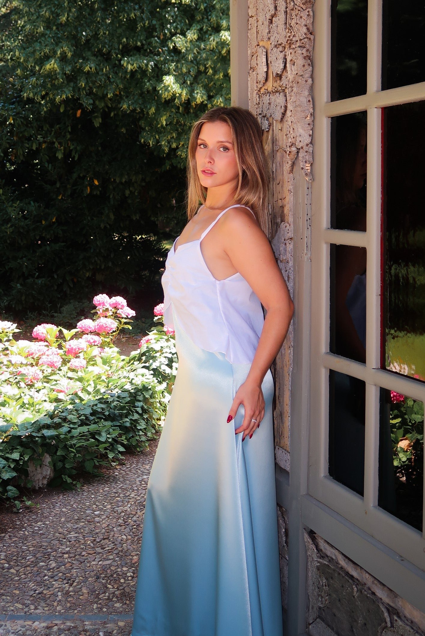 Vestido Gisela azul